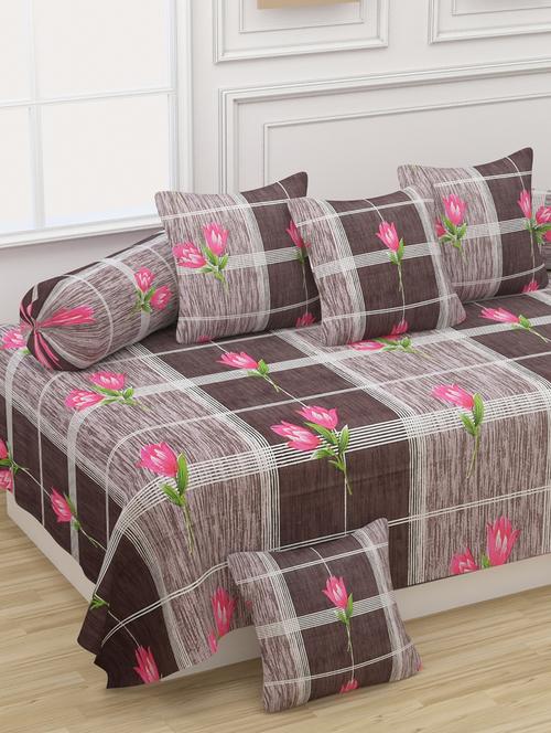 cotton diwan set of 8 pieces - 17145015 - Very Small Image - 1