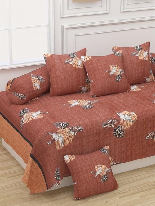 cotton diwan set of 8 pieces - 17145025 - Very Small Image - 1