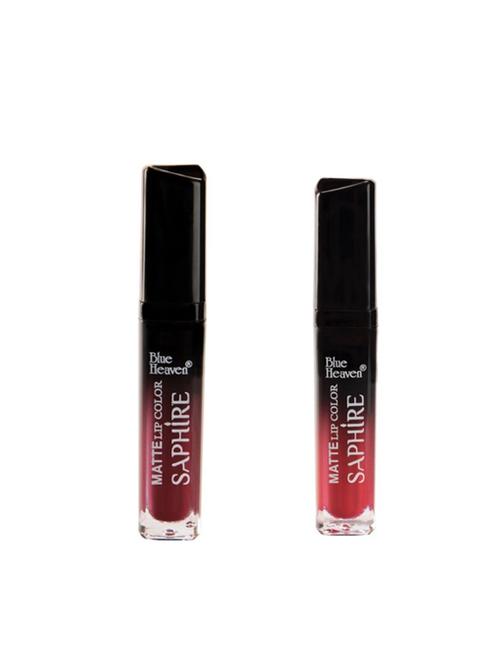 blue heaven pack of 2 saphire lip colors shade(109-110) - 17147317 - Very Small Image - 1