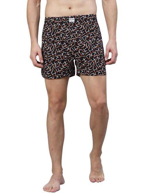 black printed boxer - 17148349 - Very Small Image - 1