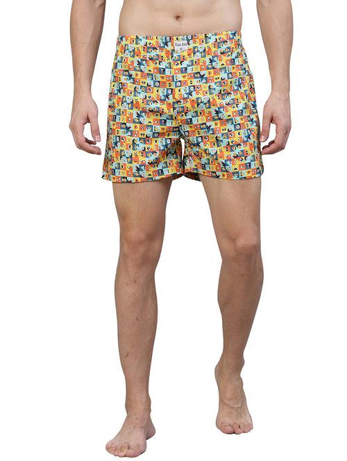 multi colored printed boxer - 17148401 - Very Small Image - 1