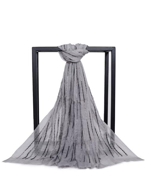 pastel self design dupatta - 17151423 - Very Small Image - 1