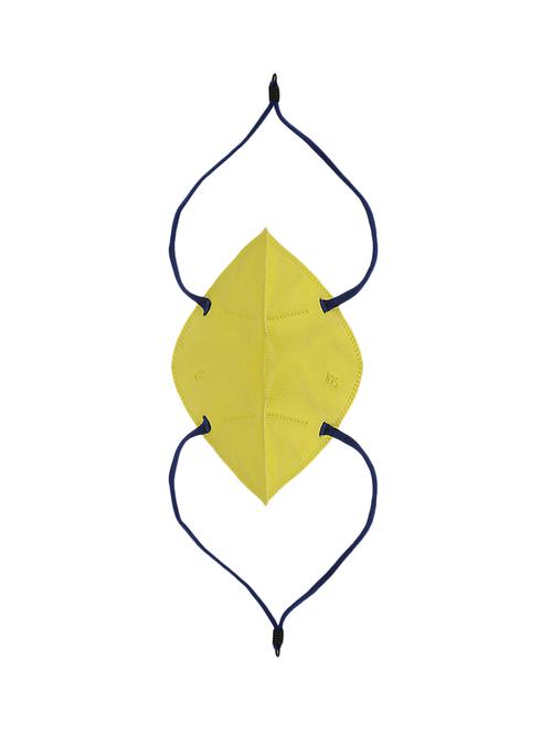 yellow nonwoven antipollution women mask - 17152013 - Very Small Image - 1