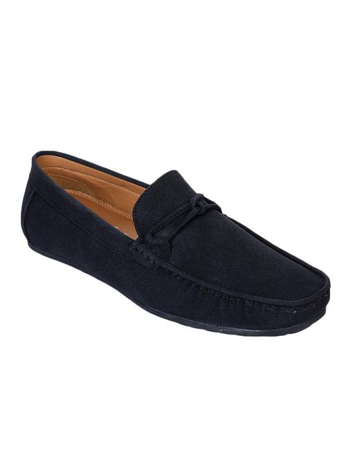 black suede slip on loafers - 17153880 - Very Small Image - 1