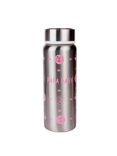 pink stainless steel milk  bottle - 17155304 - Very Small Image - 1