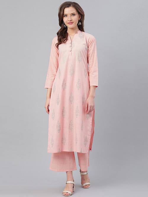 printed kurta palazzo set  - 17158236 - Very Small Image - 1