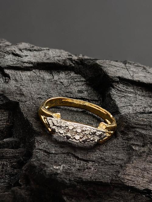 gold brass finger  ring - 17159122 - Very Small Image - 1