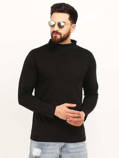 black solid t-shirt - 17160419 - Very Small Image - 1