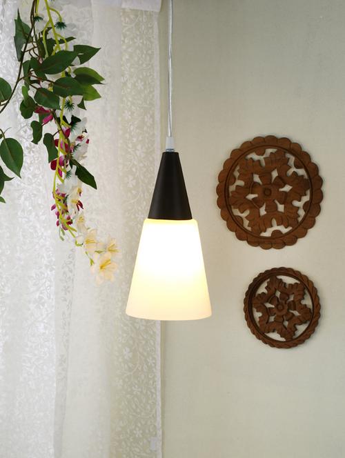  designer lighting wood glass pendent   - 17161212 - Very Small Image - 1