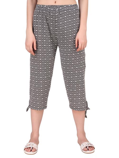 mid rise printed capri  - 17165709 - Very Small Image - 1