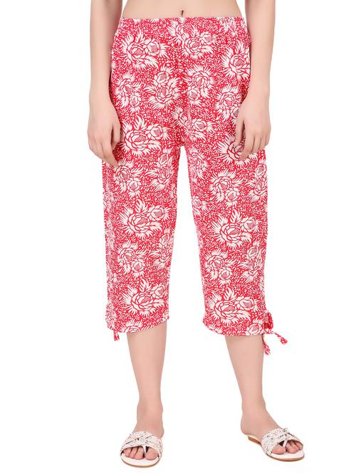 mid rise printed capri  - 17165711 - Very Small Image - 1