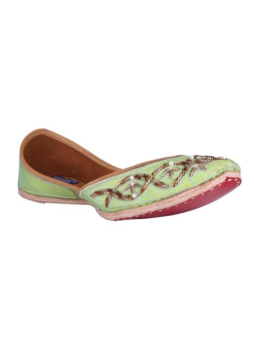 Green Slip On Jutis - 17167530 - Very Small Image - 1