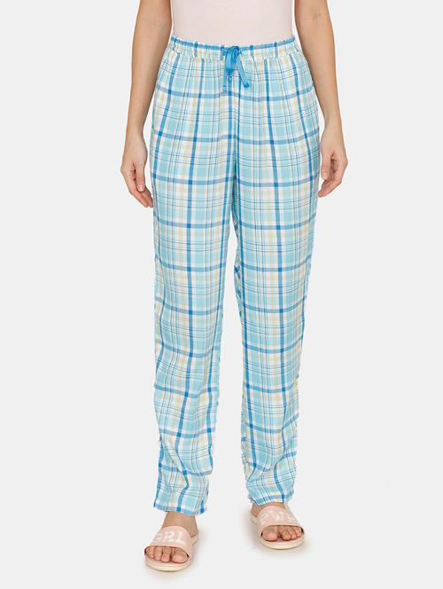 drawstring waist checkered pajama  - 17168543 - Very Small Image - 1