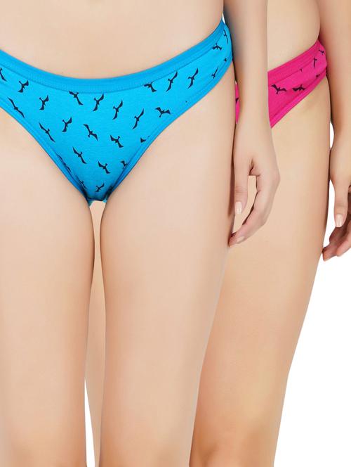 set of 2 printed panties  - 17172708 - Very Small Image - 1