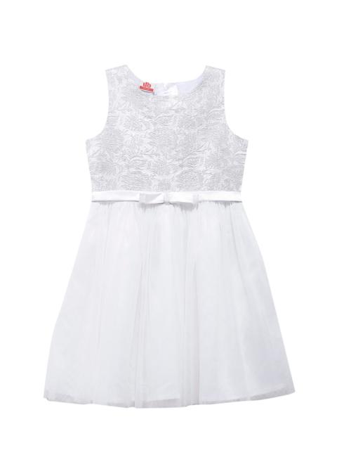 silver net frock - 17173175 - Very Small Image - 1