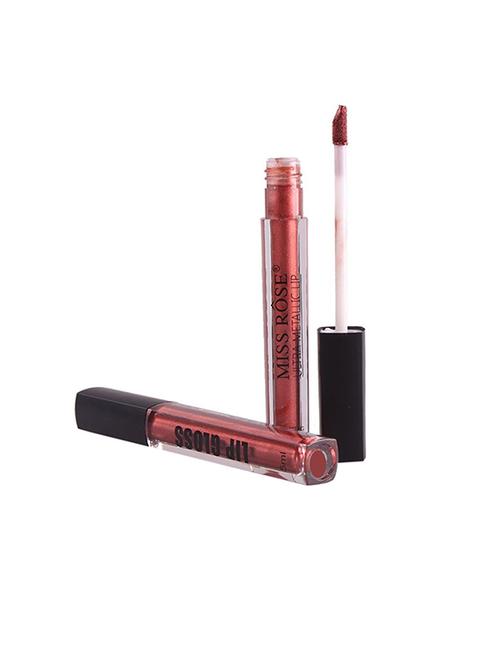 miss rose professional makeup ultra metallic lip gloss shade#32 - 17183008 - Very Small Image - 1