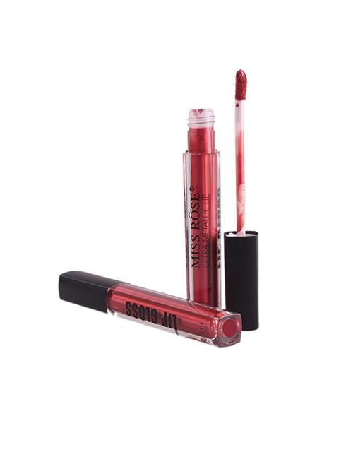 miss rose professional makeup ultra metallic lip gloss shade#34 - 17183024 - Very Small Image - 1