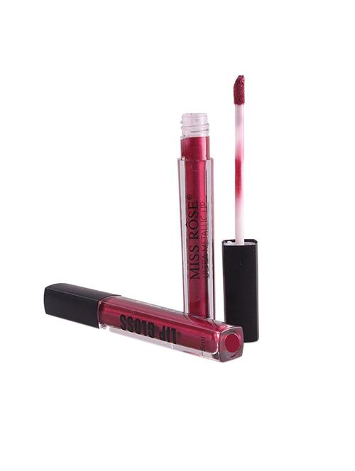 miss rose professional makeup ultra metallic lip gloss shade#35 - 17183025 - Very Small Image - 1