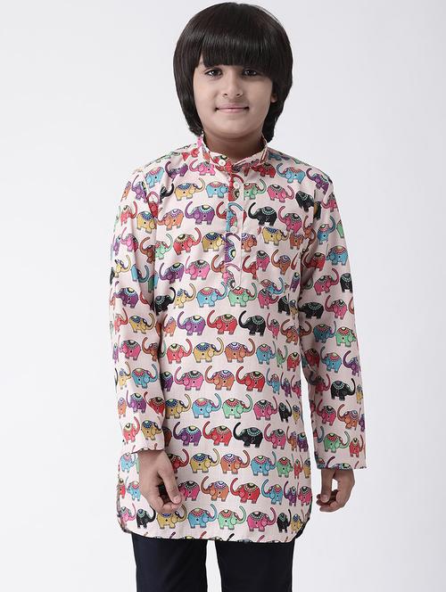printed cotton kurta set  - 17183843 - Very Small Image - 1