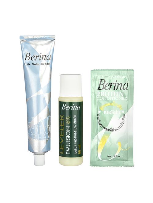 berina a25 dark coffee brown hair color cream 60gm pack of 2 - 17184426 - Very Small Image - 1