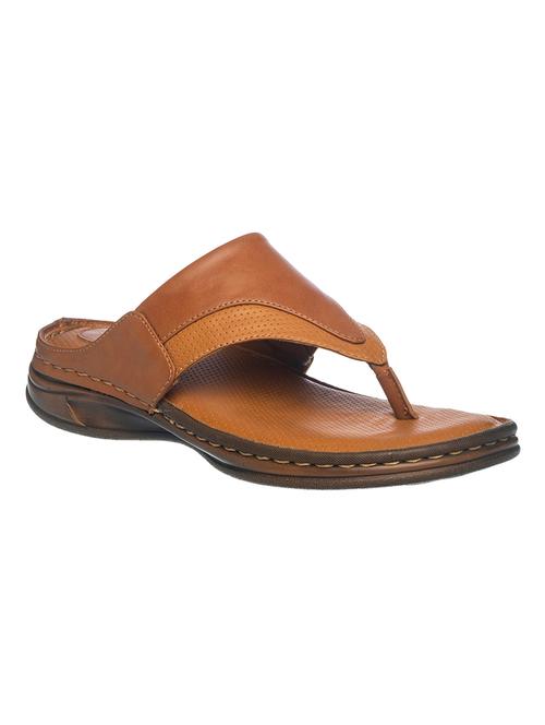 tan synthetic & mesh slip on slippers - 17192258 - Very Small Image - 1