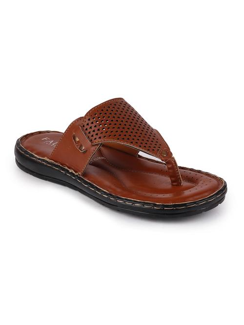 tan toe separator slippers - 17193766 - Very Small Image - 1