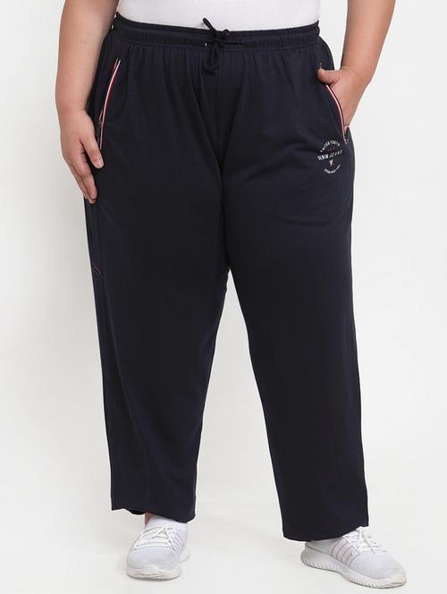 drawstring waist track pant - 17195893 - Very Small Image - 1
