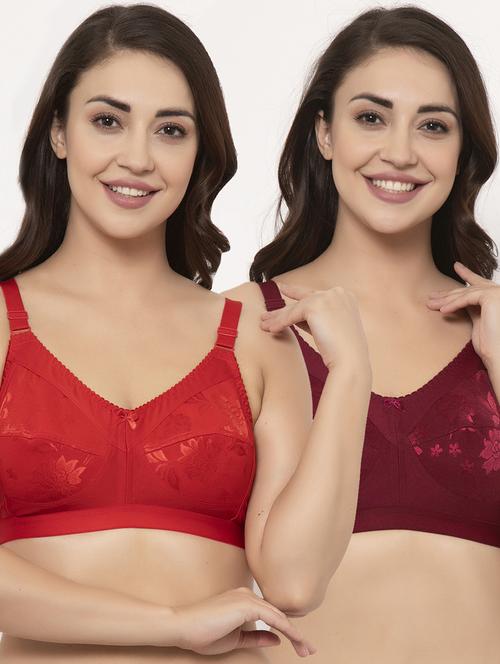 set of 2 lace detail bra  - 17197666 - Very Small Image - 1
