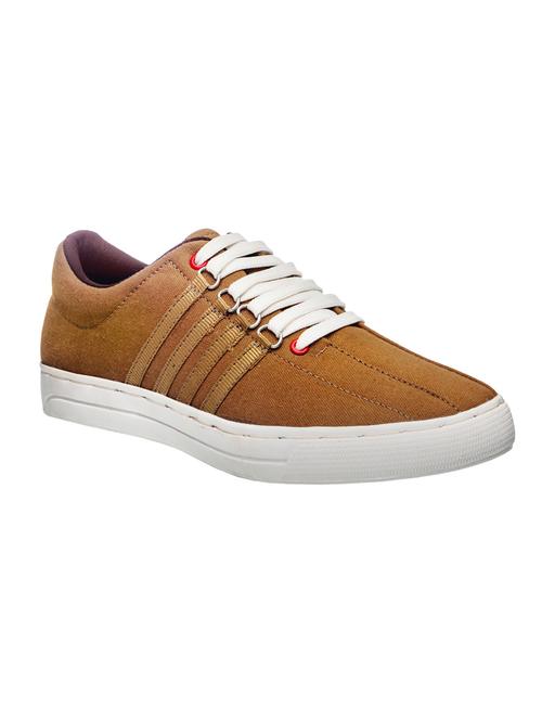 tan lace up sneakers - 17200621 - Very Small Image - 1