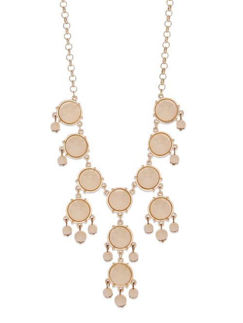 white elegant long necklace - 17201 - Very Small Image - 1