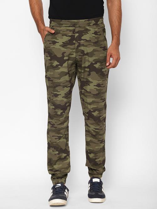 green camouflage jogger - 17204130 - Very Small Image - 1