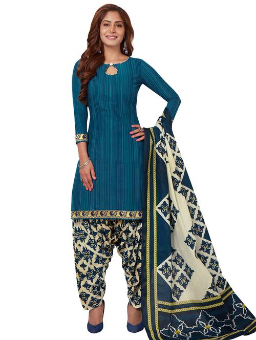 printed unstitched suit - 17210623 - Very Small Image - 1