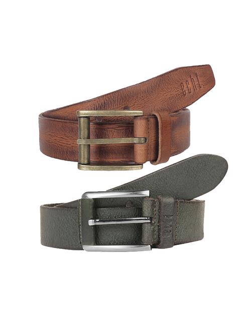 Multi Colored Leather Belt - 17214758 - Very Small Image - 1