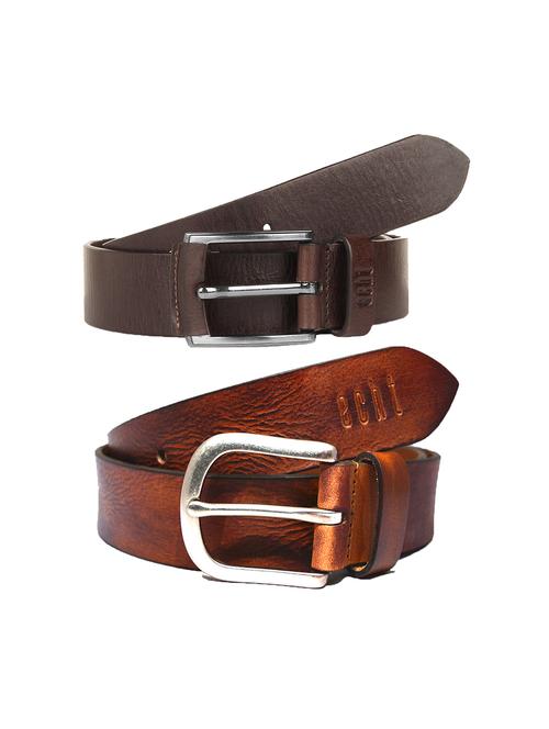Multi Colored Leather Belt - 17214955 - Very Small Image - 1