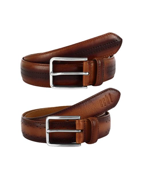multi colored leather belt - 17215105 - Very Small Image - 1
