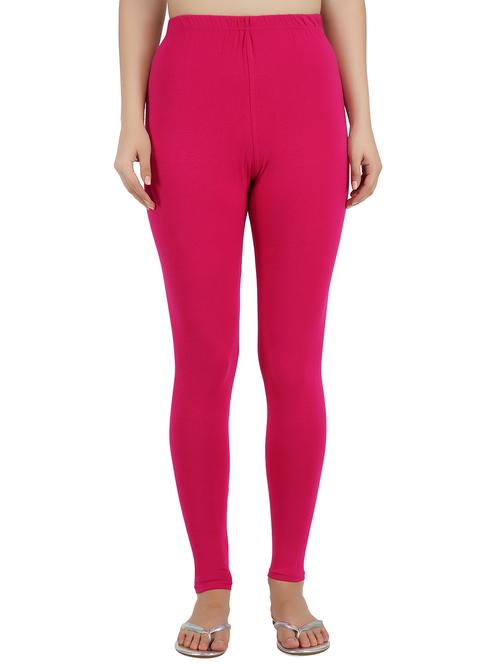 ankle length solid  leggings - 17216706 - Very Small Image - 1