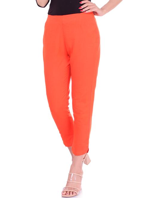 solid straight tapered pant - 17218534 - Very Small Image - 1