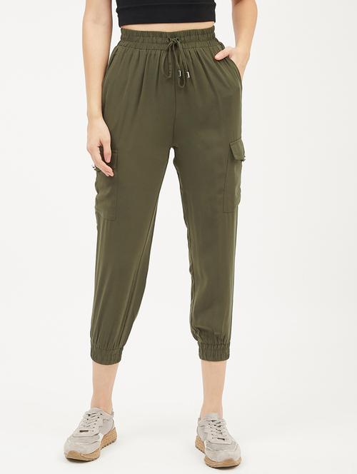 drawstring waist cargo pants  - 17225211 - Very Small Image - 1