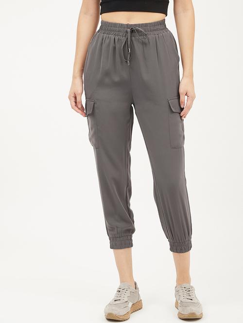 drawstring waist cargo pants  - 17225213 - Very Small Image - 1