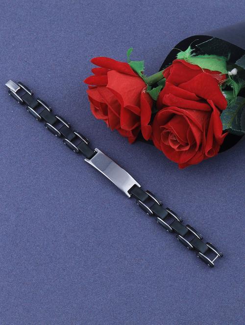 black metal alloy bracelet - 17225281 - Very Small Image - 1