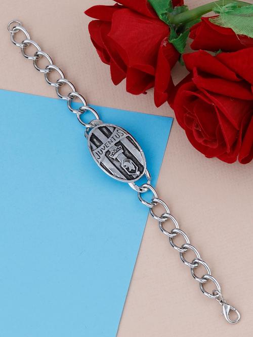 silver metal alloy bracelet - 17225316 - Very Small Image - 1