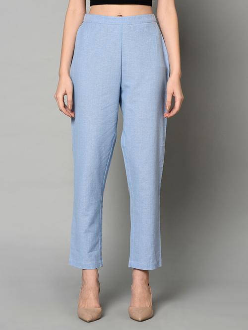 high rise flat front trouser  - 17228868 - Very Small Image - 1