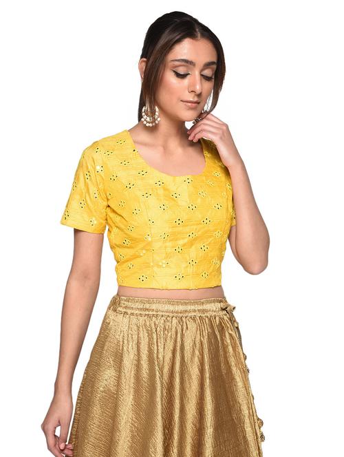 mirror work blouse - 17231625 - Very Small Image - 1