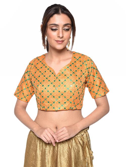 mirror work blouse - 17231644 - Very Small Image - 1