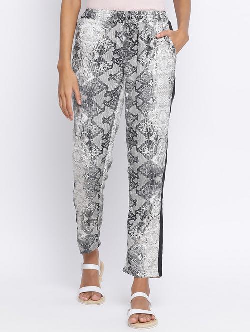animal print flat front trouser  - 17233028 - Very Small Image - 1