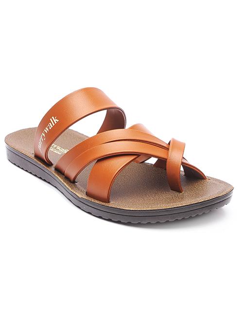 tan slip on slippers - 17234051 - Very Small Image - 1