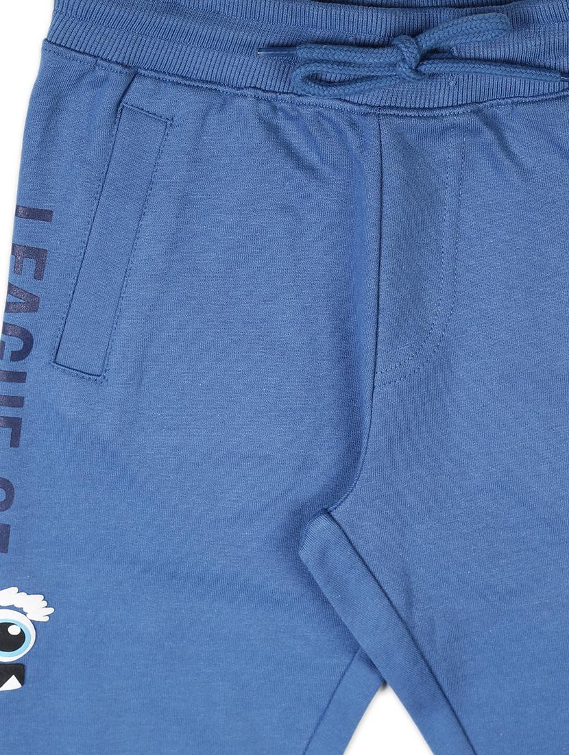 navy blue cotton joggers trouser - 17236295 - Zoom Image - 2