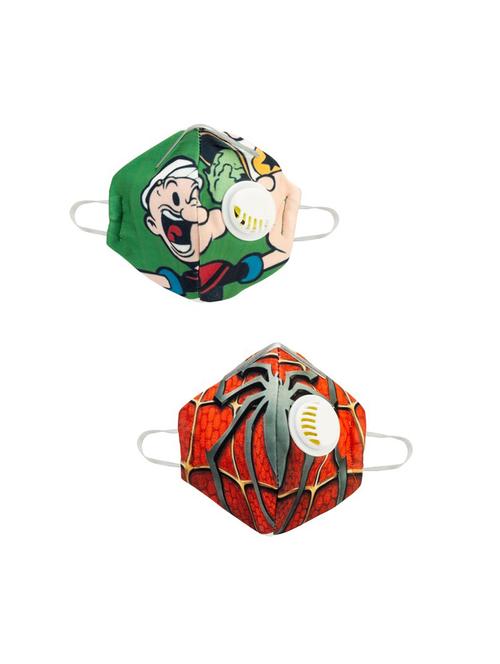 multi colored cotton antipollution mask - 17239844 - Very Small Image - 1