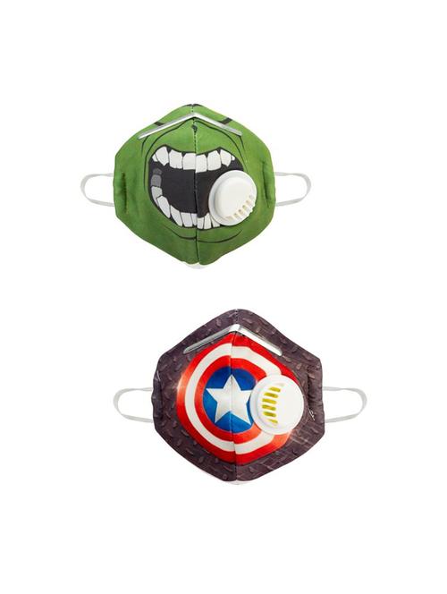 multi colored cotton anti-pollution mask (pack of 2) - 17239845 - Very Small Image - 1