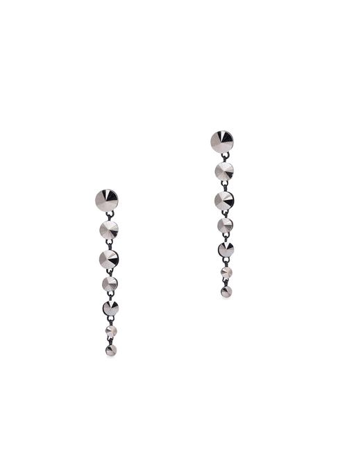 black metal drop earring - 17241361 - Very Small Image - 1
